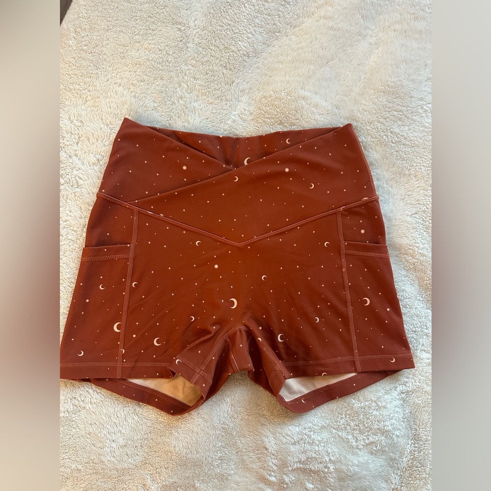 POPFLEX Celestial Clay Bike Shorts